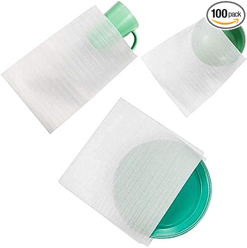 ALIN 60 Cushion Foam Pouches, Moving Foam Wrap Pouches, Protect Mug, and Dishes by ALIN