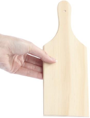 Package of 4 Unfinished Wooden Mini Cutting Boards - Image 2