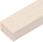 MECCANIXITY 6pcs Wood Sticks, 1/4''x 1/4'' x 12" Rectangle Wooden Cube Wood by MECCANIXITY
