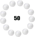 hesmartly 50-Pack 1Inch White Craft Balls by hesmartly