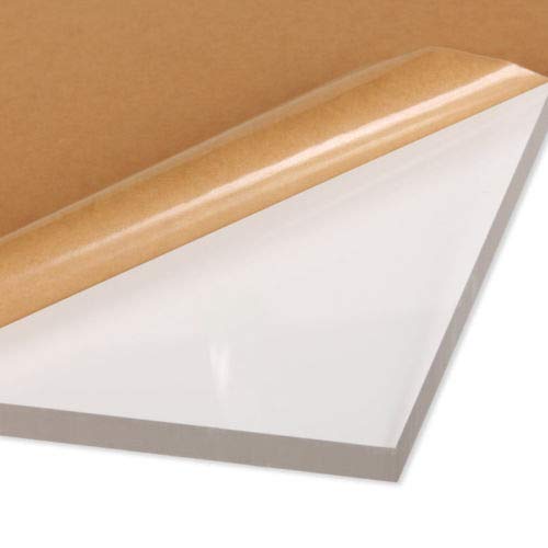 3/4" Clear Acrylic 12"x12" Plexiglass Sheet Thick Cast Sheet Nominal Size AZM by AZMDisplays