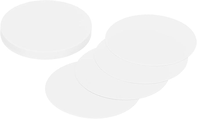 MECCANIXITY 24 Pcs Circle Card Stock, 2 Inch Round Cutouts Paper Thick by MECCANIXITY