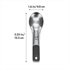 OXO Good Grips 4 Piece Stainless Steel Measuring Spoons - Image 7