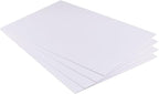 BENECREAT 4 Pcs 2mm PVC Foam Sheet White Plastic Sheet 11.8x15.7 Inch by BENECREAT