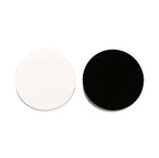 Set of 20 White Acrylic Discs, 1/8" Thick Round Transparent Circle Blanks - Image 5