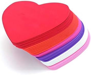 MBJelir EVA Foam Heart Shape DIY Craft Set by MBJelir