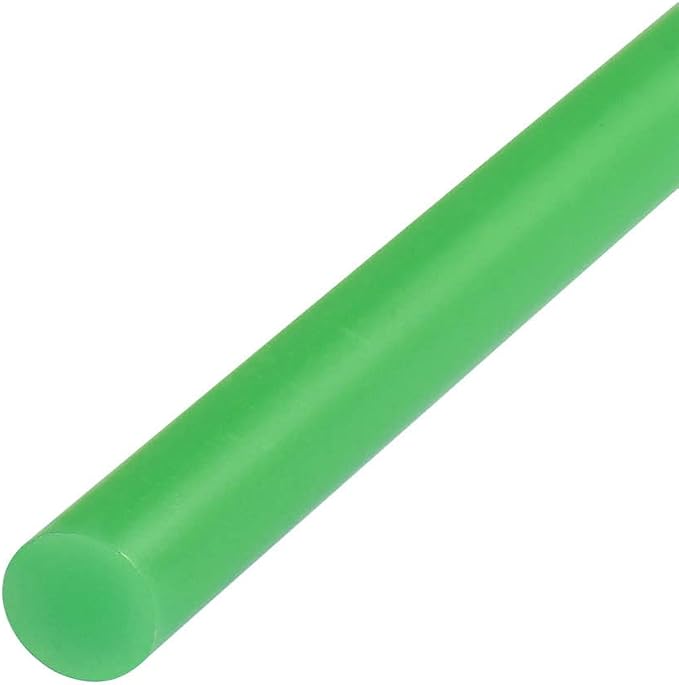 uxcell Mini Hot Glue Sticks for Glue Gun 7mm x 100mm Green 12pcs - Image 3