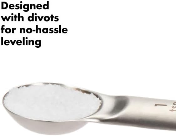 OXO Good Grips 4 Piece Stainless Steel Measuring Spoons - Image 5
