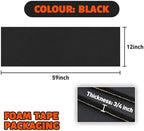 3/4''T x 12''W x 59''L Neoprene Sponge Foam Rubber Sheet Roll - Image 2