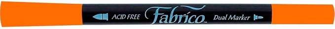 Tsukineko Dual-Ended Fabrico Marker Color-Fast, Autumn Leaf - Image 3