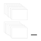 XLNT TECH Engraving Blank Materials ABS Double Color Plastic Sheet by MaterialsParts