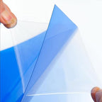 Tong Gu 5PCS Colored A4 PVC Flexible Plastic Sheets Transparent Gel Clear DIY - Image 3