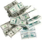 1:12 Dollhouse Miniature Scene Model Mini 200 Pieces Dollar Bills Set - Image 2
