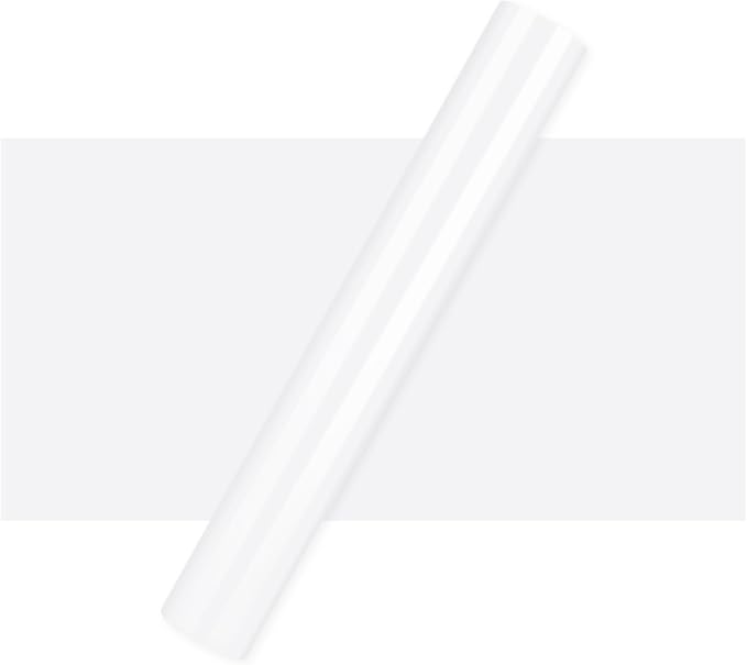 IModeur Glossy White Permanent Vinyl, Adhesive Vinyl for by IModeur