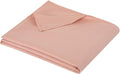 Full Flat Sheet Only， 80x96Inch Lotus Pink by Hotella
