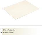 MECCANIXITY Basswood Sheet 11.8 x 7.9 x 0.2 Inch Unfinished Wood Boards Plywood - Image 3