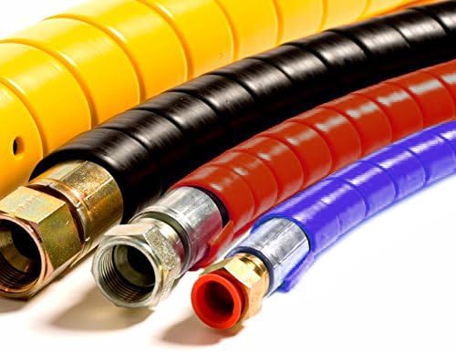 Electriduct 1/2 Inch Heavy Duty Spiral Wrap HDPE Flexible Plastic Cable Sleeve - Image 3