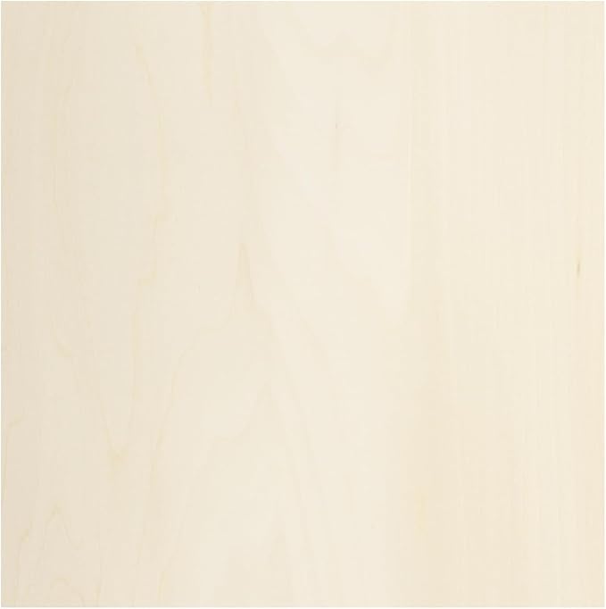 MECCANIXITY Basswood Sheet 7.9 x 7.9 x 0.16 Inch Unfinished Wood Boards Plywood by MECCANIXITY