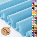 Baby Blue Felt Fabric 36'' X 36'', 1.4mm Large Felt Sheets Soft Durable Crafts by FEIYAUMI