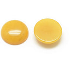 FASHEWELRY 50Pcs Natural White Jade Cabochons Flat Back Gemstone Cabochons Half - Image 2