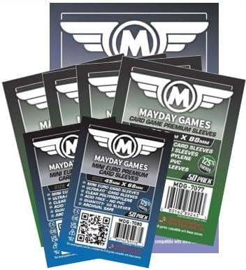 Mayday Games Dune: Imperium – Uprising -Premium Compatible Card Sleeve Bundle by MAYDAYGAMES