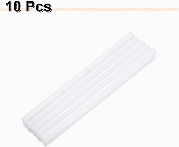 HARFINGTON 10pcs Hot Glue Sticks 0.43" Dia x 11.81" Long EVA Mini Hot Melt - Image 3