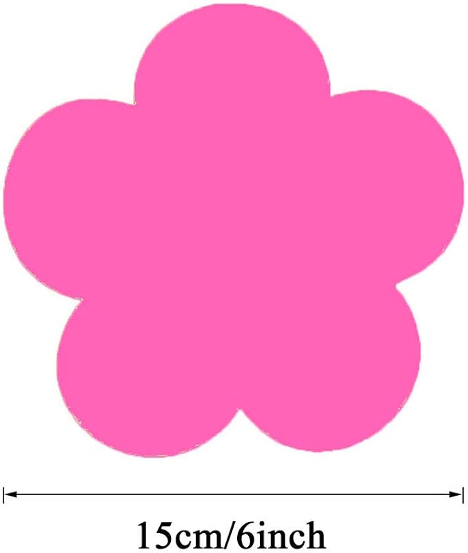 35Pcs Foam Flower Cut Outs 6'' Large Foam Flower Shapes Decoration Bulletin - Image 2
