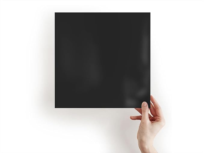 3M 7125 Matte Black Matte Permanent Adhesive Vinyl Roll - Image 2