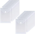 24 Pack Large Clear Die & Stamp Storage Bag Transparent Plastic Folders by Aasjbofa