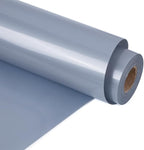 RENLITONG Silver Iron on Vinyl 12Inch by 13ft Roll Heat Transfer Vinyl by RENLITONG