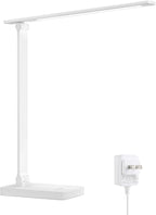 Lepro LED Desk Lamp, Metal Desk Light 9.5W 800lm, Best Task Lamp, 5 Color Modes by Lepro