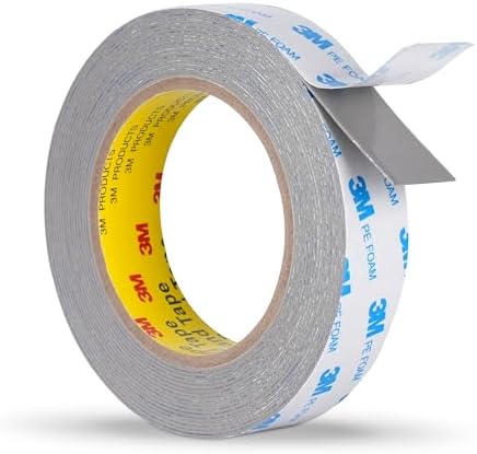3M Double Sided Tape Heavy Duty 1'' × 20Ft, PE Foam Removable Mounting Tape | by 3MFullRangeProducts