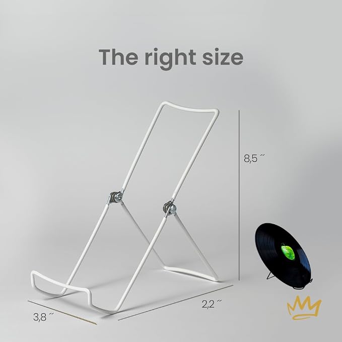 KINGDOM SOLUTIONS MADE IN USA 12-Pack Adjustable White Metal Easels - Image 4