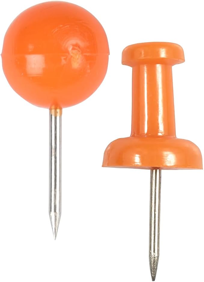 JAM PAPER Colorful Push Pins - Image 4