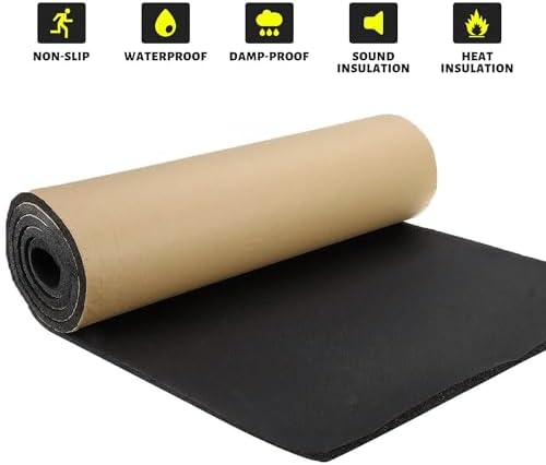 3/4''T x 12''W x 59''L Neoprene Sponge Foam Rubber Sheet Roll - Image 5