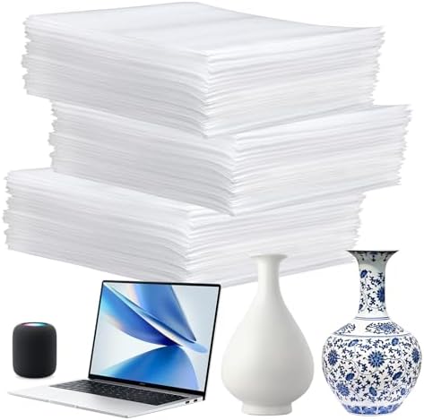 100 Pack 8'' x10'' Large Cushion Foam Pouches by High-PQ