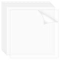 AHANDMAKER 10 Sheets Clear PET Sheet 9.84 x 9.84 Inch Transparent 0.2mm Thin by AHANDMAKER