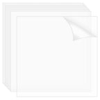 AHANDMAKER 10 Sheets Clear PET Sheet 9.84 x 9.84 Inch Transparent 0.2mm Thin by AHANDMAKER