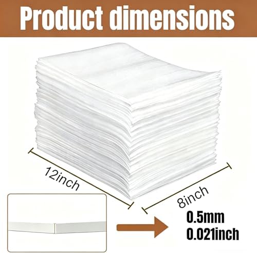 100 Pack 8'' x12'' 0.5MM Cushion Foam Pouches - Image 2