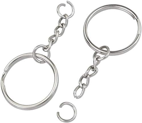 50 Pcs NANSSY 1 Inch/25mm Split Keyrings - Image 4