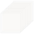 FINGERINSPIRE 12Pcs Clear Plastic Sheet, 12x12 Inch Clear PET Flexible by FINGERINSPIRE