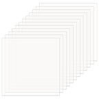 FINGERINSPIRE 12Pcs Clear Plastic Sheet, 12x12 Inch Clear PET Flexible by FINGERINSPIRE