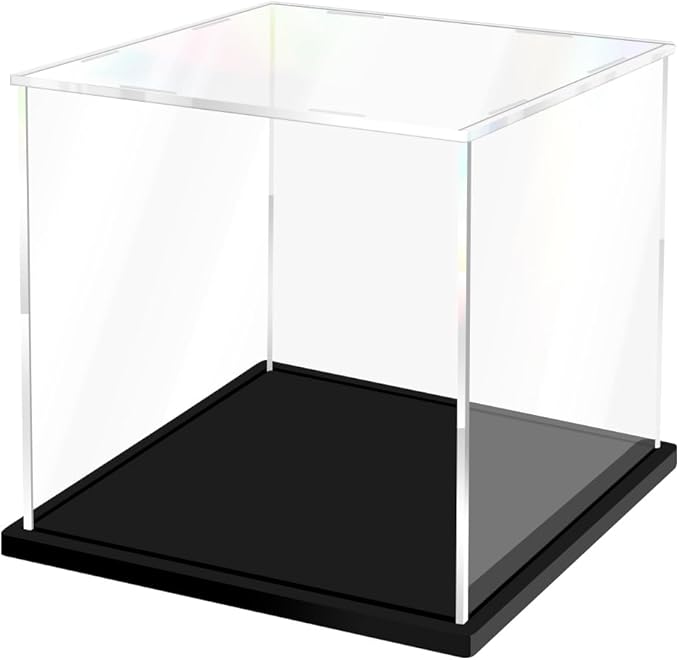 Acrylic Display Case for Collectibles Assemble Clear Acrylic Boxes for Display by XINISS