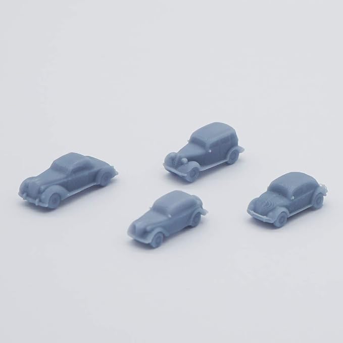 Outland Models Model Railroad Vintage Classic City Autos Cars Set 1:220 Scale Z by OutlandModelsOfficial