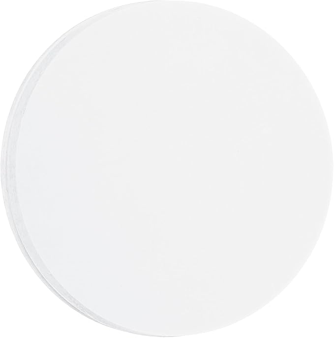 MECCANIXITY 60 PCS White Circle Cutouts Paper, 8 Inch Round Cutouts 200gsm/75lb by MECCANIXITY
