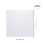 PYD Life 8 Pack Sublimation Acrylic Blanks Sheets Bulk 12" 1/6" Thick 4 mm | - Image 2