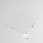10 Pack 7"x7"x0.04" Thick Acrylic Sheets Transparent Plexiglass Panels - Image 2