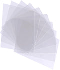 NUOBESTY Transparent Plastic Sheets 10 Pieces Clear Pet Film Sheets by NUOBESTY