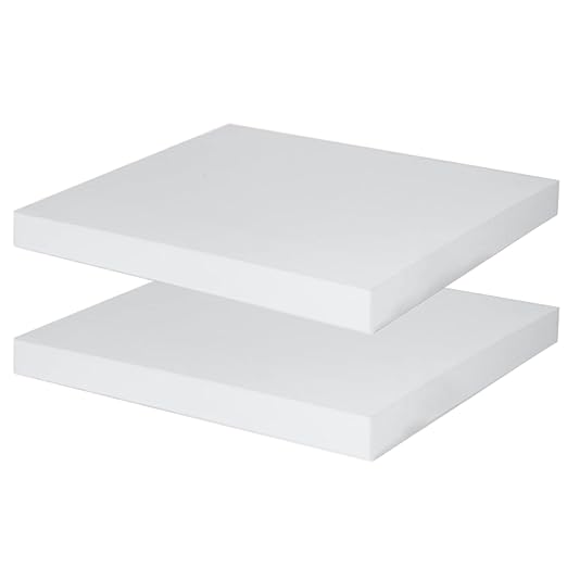 Polyurethane Foam 2 PCS 16 x 12 x 1 inch, High Density Cushion Foam by YIENFBEV