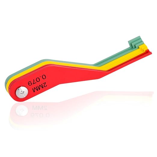 Metal Brake Pad Measure Tool by DITKOK